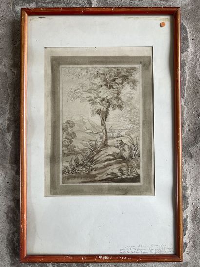 MAUGIN, 19th century

Study for a Gobelins...
