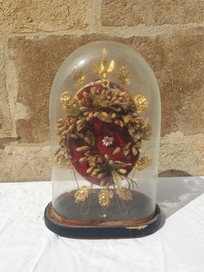 Bridal globe, 19th century 

H. 40 cm