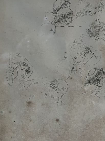 After DAVID, engraved by JAZET (1788-1871)

The...