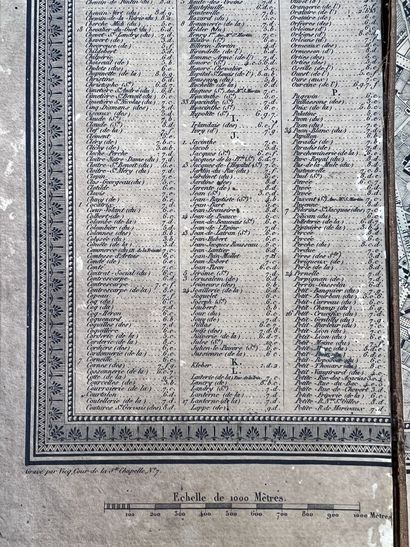 Map of Paris 1820

Engraved by Vicq and written...