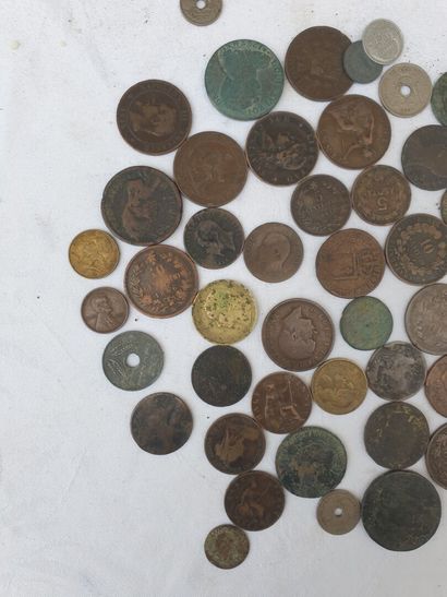 Large lot of copper coins

All periods