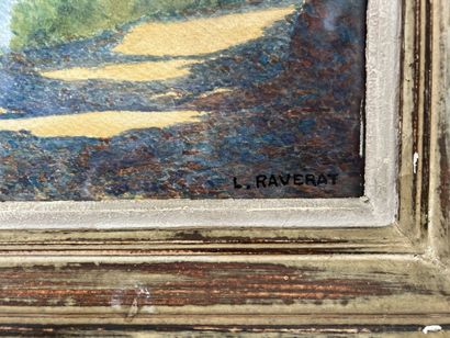 L. RAVERAT 

Landscape of the south of France...