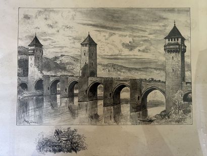 Alfred Robida, 20th century

Views of Loches,...