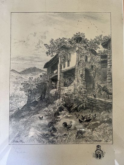 Alfred Robida, 20th century

Views of Loches,...
