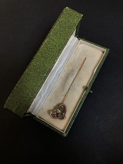Set of gold breastplate buttons, fine yellow...