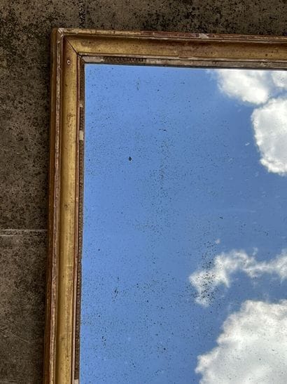 Set of four frames and a mirror