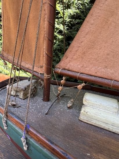 Tuna boat of Préfailles. Model boat.
