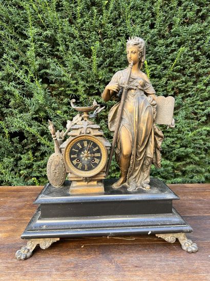 Clock representing the Law, circa 1860

Regula...