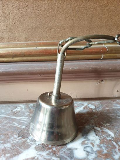 Pair of Louis XVI style silver plated lanterns...