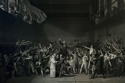 After DAVID, engraved by JAZET (1788-1871)

The...