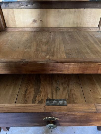 Writing desk in natural wood XIXth c. 

H....