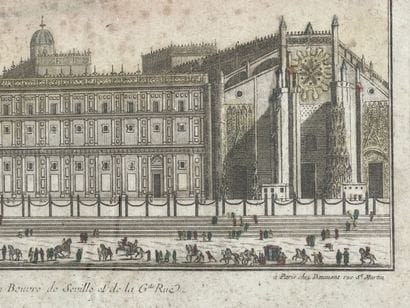 Suite of five optical views, 18th century

Representing...