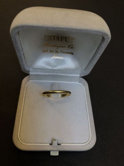 Gold lot including a cross, five rings and...