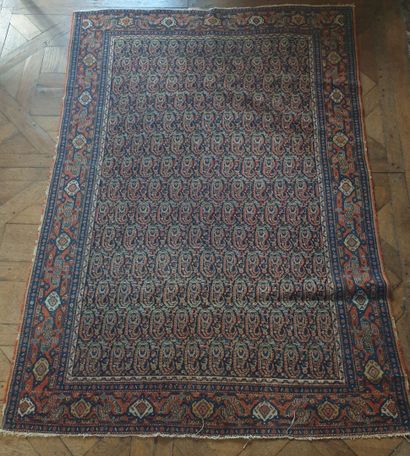 PERSIA, 20th century

Wool carpet with Boteh...