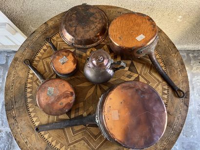 Batch of brassware