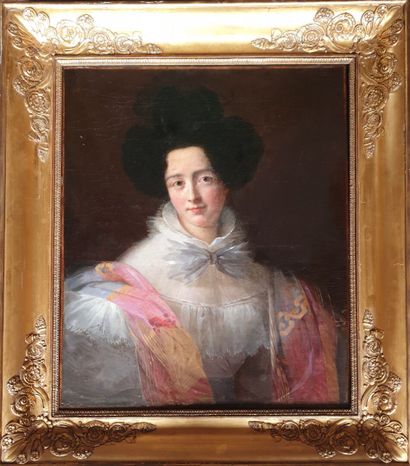 French school around 1840

Woman with a white...