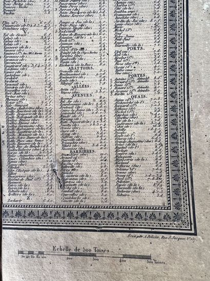 Map of Paris 1820

Engraved by Vicq and written...