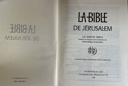 The Jerusalem Bible

The Holy Bible translated...