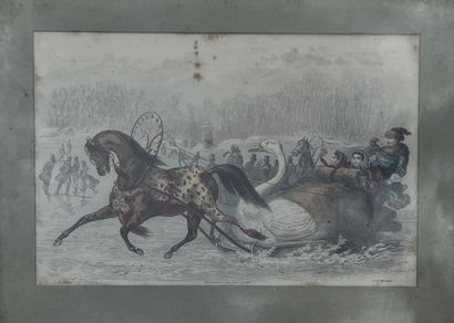 MANNETTE of 11 framed pieces, etchings and...