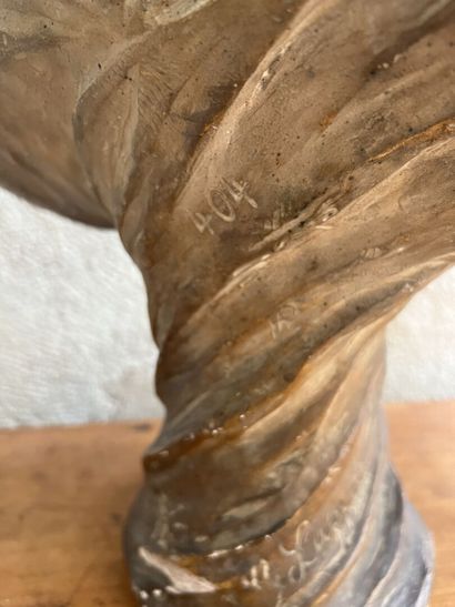 French school, 1906

Terracotta bust representing...