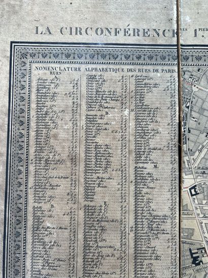 Map of Paris 1820

Engraved by Vicq and written...