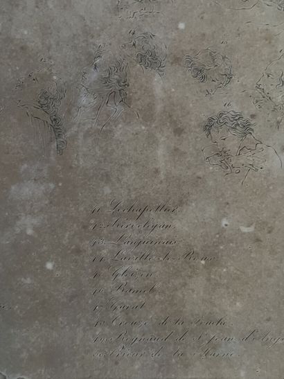 After DAVID, engraved by JAZET (1788-1871)

The...