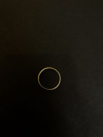 Gold lot including a cross, five rings and...