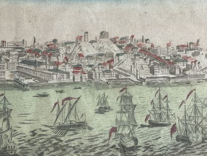 Suite of five optical views, 18th century

Representing...