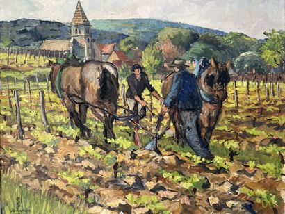 Jean FRANCOIS, 1957

Fixin

Oil on panel

Signed...