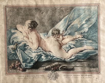 Five engravings or reproductions in the taste...