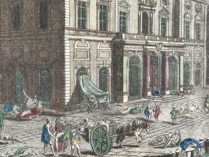 Suite of five optical views, 18th century

Representing...