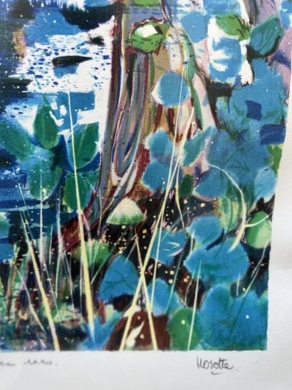 Georges Hosotte (born in 1936)

The blue...