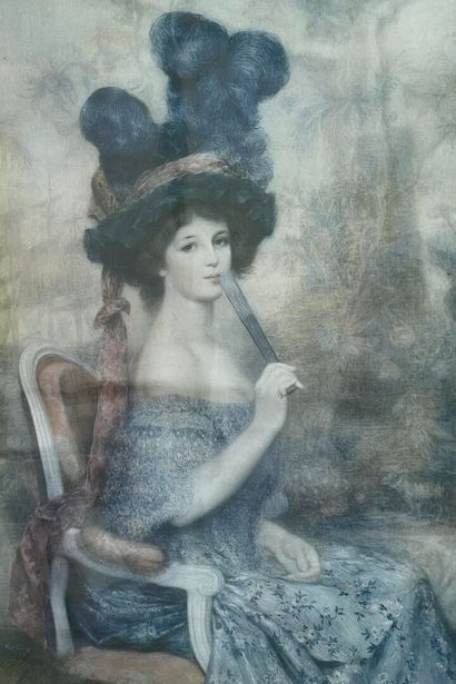MANNETTE of 11 framed pieces, etchings and...