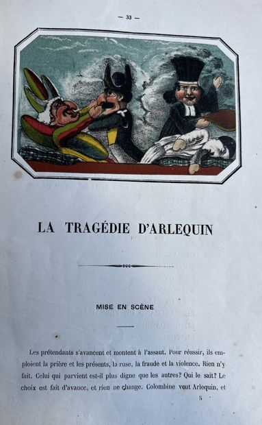 Puppet Theatre, Paris, 1863 

In-4

Brown...