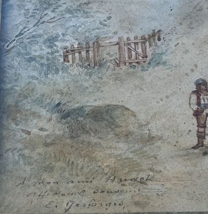 E. Desforges, 19th century

Landscapes

Pair...