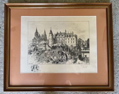 Alfred Robida, 20th century

Views of Loches,...