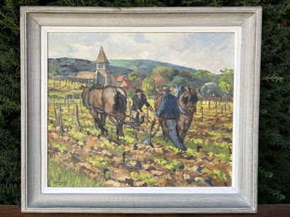 Jean FRANCOIS, 1957

Fixin

Oil on panel

Signed...