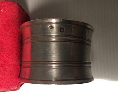 PUIFORCAT

Goblet and napkin ring in silver...