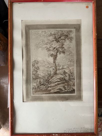 MAUGIN, 19th century

Study for a Gobelins...