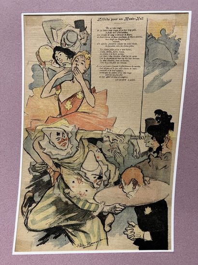STEINLEN, (1859-1923)

Set of four lithographs

Scene...