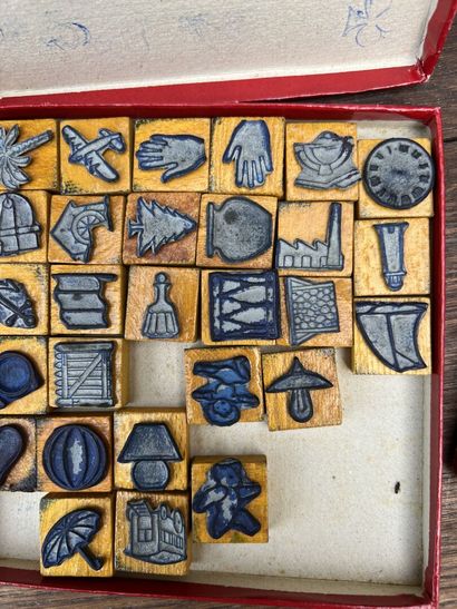 Lot of three educational games of the 60s...