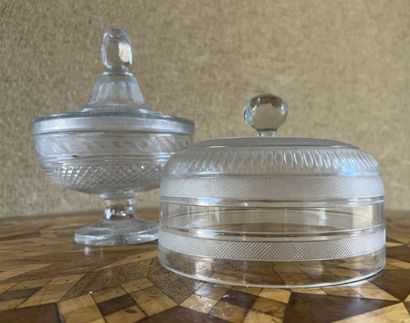 Candy jar in crystal, XIXth century

Shaft...