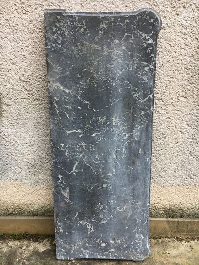 Grey molded secretary marble

W. 38, H. 95,7,...
