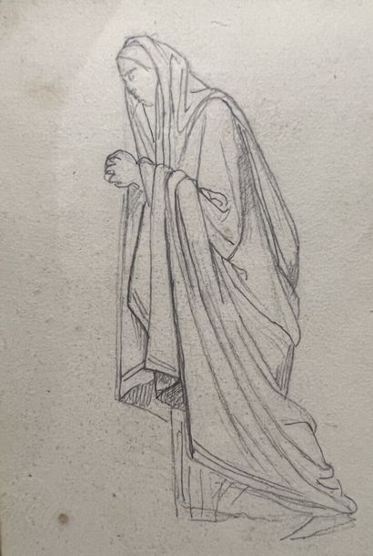 Lot of five sketchbooks, 19th century

Studies...