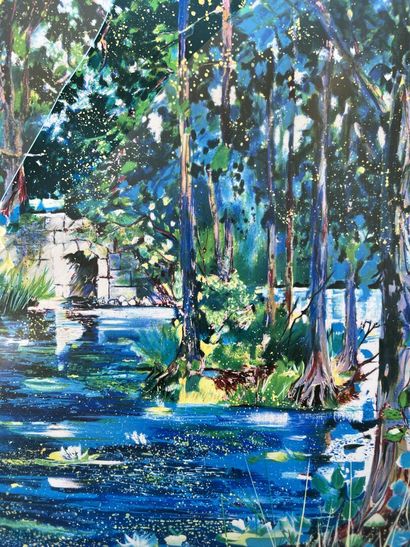 Georges Hosotte (born in 1936)

The blue...