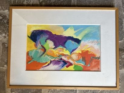 Guy Bezançon, (born in 1942)

Abstract compositions...