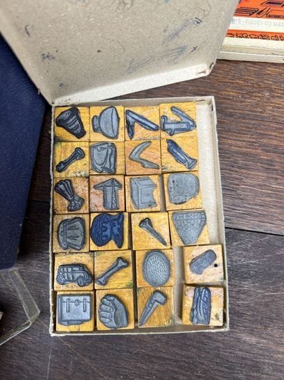 Lot of three educational games of the 60s...