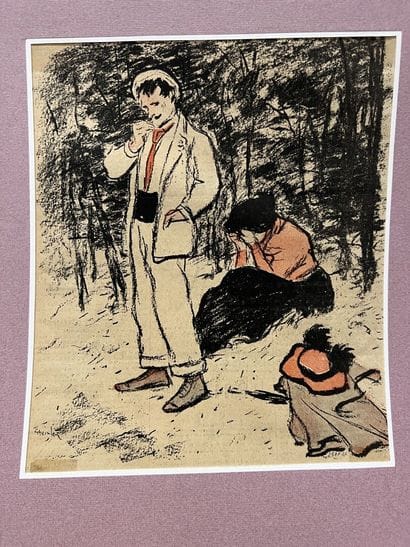 STEINLEN, (1859-1923)

Set of four lithographs

Scene...