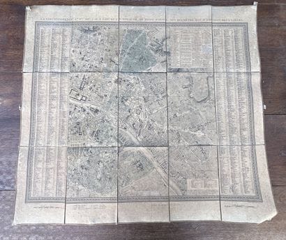 Map of Paris 1820

Engraved by Vicq and written...