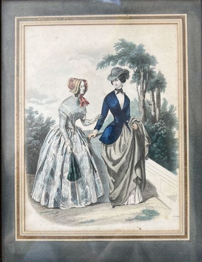 MANNETTE of 11 framed pieces, etchings and...